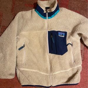 Patagonia Youth Sherpa Jacket Vintage